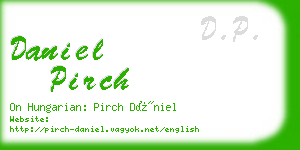 daniel pirch business card